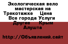 Экологическая вело мастерская на Трекотажке. › Цена ­ 10 - Все города Услуги » Другие   . Крым,Алушта